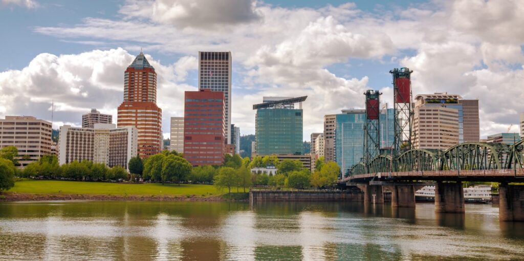 city downtown